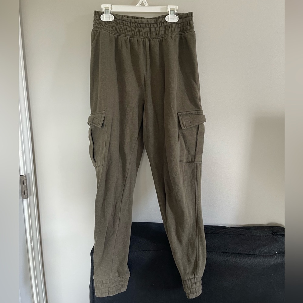 Medium Green Garage Joggers
